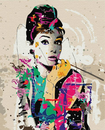 Audrey Hepburn Malowanie Po Numerach