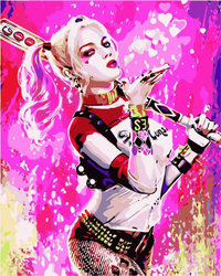 Harley Quinn Obraz Do Malowania Po Numerach