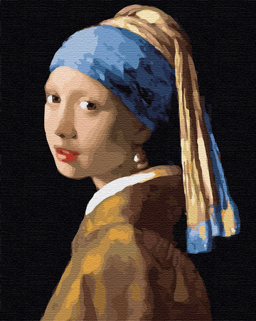 Jan Vermeer. Dziewczyna z perłą Malowanie po numerach