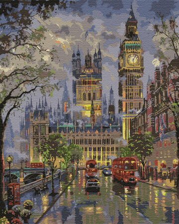 London Big Ben Obraz Do Malowania Po Numerach