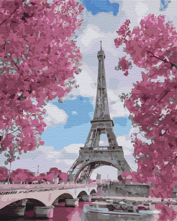 Magnolie w Paryżu Malowanie po Numerach