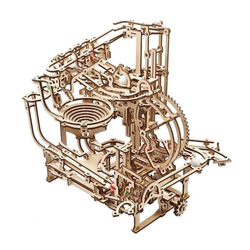 Marble Run Wciągnik Stopniowy Puzzle 3d Drewniany Model Do Składania