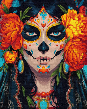Meksyk w jej oczach Obraz Do Malowania Po Numerach