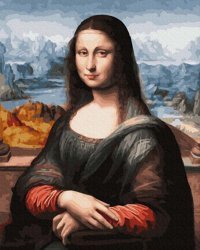 Mona Lisa. Leonardo da Vinci Malowanie po numerach