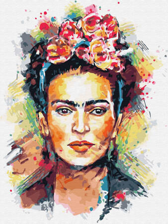 Mozaika Diamentowa 5D Bez Ramy Frida Kahlo - decoupage 30x40 Haft Diamentowy