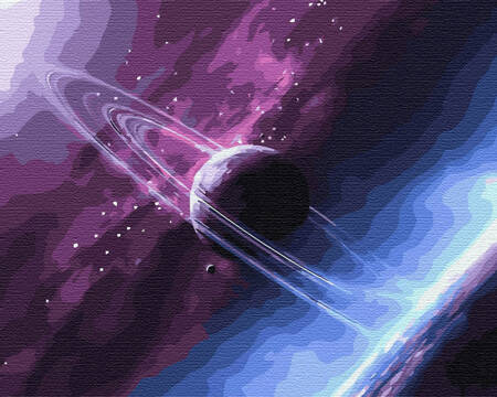 Nieznane kolory Kosmosu Malowanie po numerach