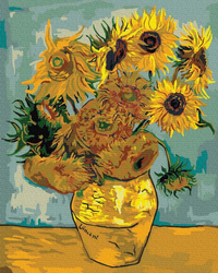 Słoneczniki (Van Gogh) Obraz Po Numerach Bez Ramy