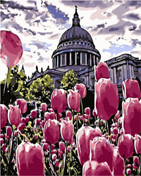Tulipany Obraz Do Malowania Po Numerach