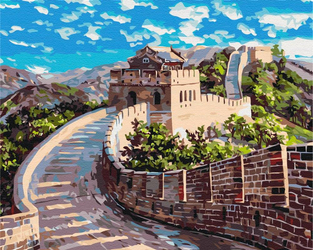 Wielki Mur Chiński Obraz Do Malowania Po Numerach