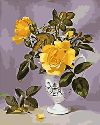 Żółty bukiet Obraz Do Malowania Po Numerach