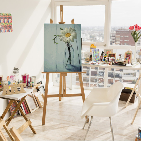 Kwiat w butelce Malowanie Po Numerach