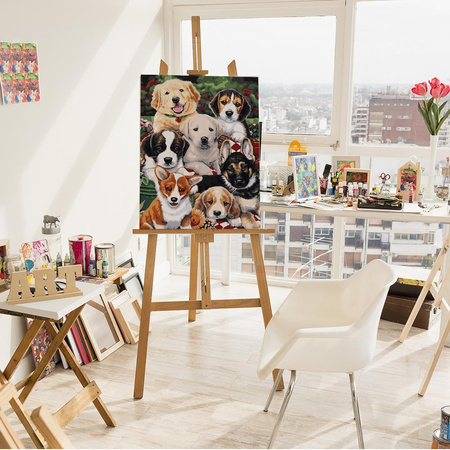 Szczeniak Malowanie po numerach