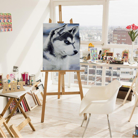 Husky szczeniak Malowanie Po Numerach