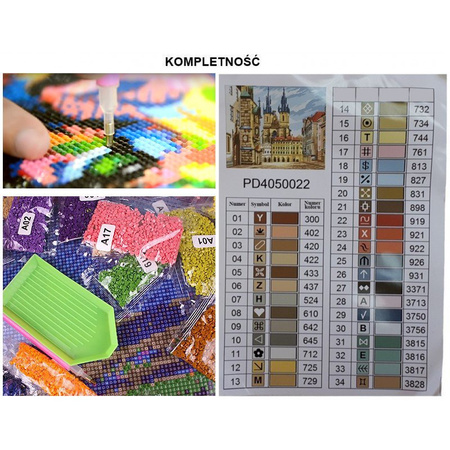 5D London Big Ben Haft Diamentowy Mozaika 40x50 cm