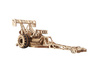 Top Fuel Dragster Puzzle 3d Drewniany Model Do Składania