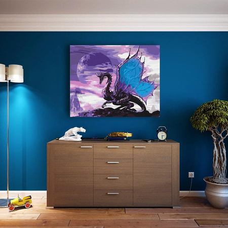 Niebiański Smok Obraz Do Malowania Po Numerach