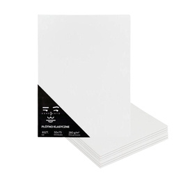 8 szt Płótno Bawełniane Podobrazie 3mm 55x75 cm
