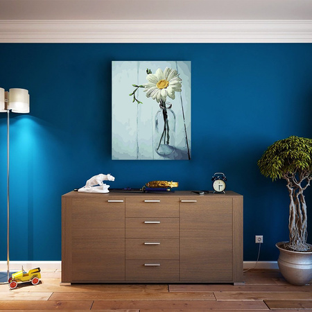 Kwiat w butelce Malowanie Po Numerach