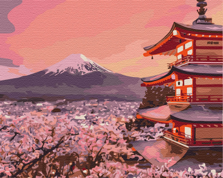 Tradycyjna Japonia Obraz Do Malowania Po Numerach