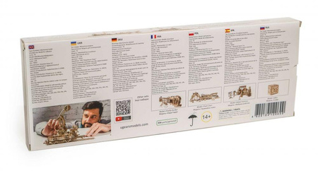 Manipulator szynowy. Seria Mechanical Town do składania