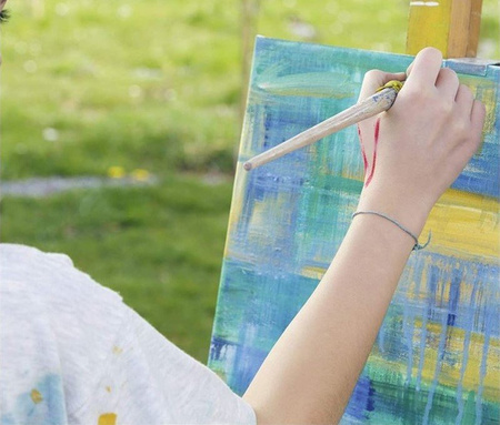 8 szt Płótno Bawełniane Podobrazie 3mm 55x75 cm