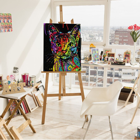 Kot Abisyński Malowanie Po Numerach