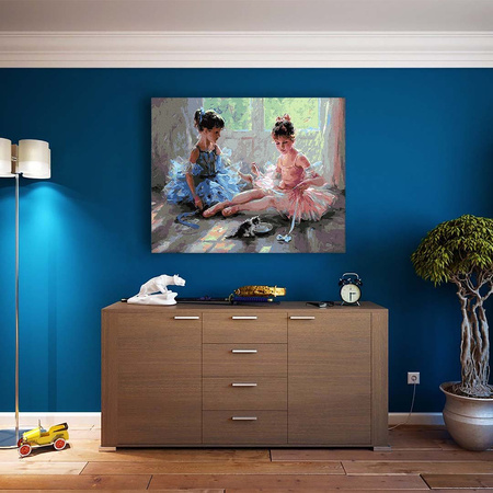 Urocze baletnice Malowanie po numerach