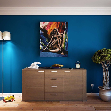 Naga piękność Malowanie po numerach