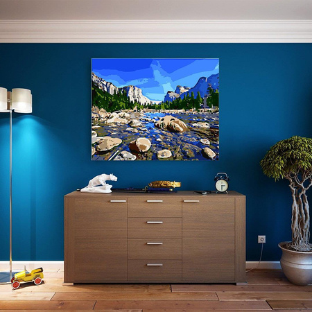 Góry Obraz Do Malowania Po Numerach