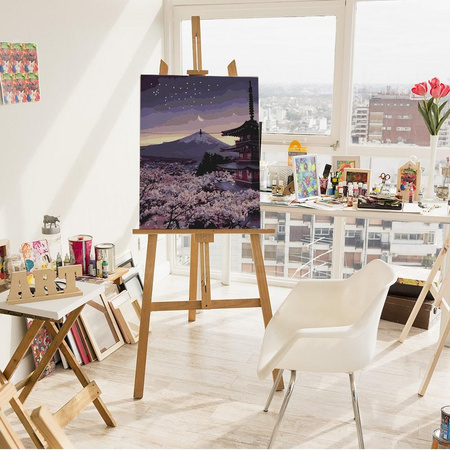 Japonia Wieczórem Obraz Do Malowania Po Numerach