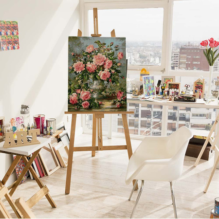 Bukiet Róż Malowanie Po Numerach