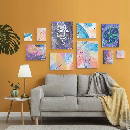 10 szt Płótno Bawełniane Podobrazie 40x50 cm