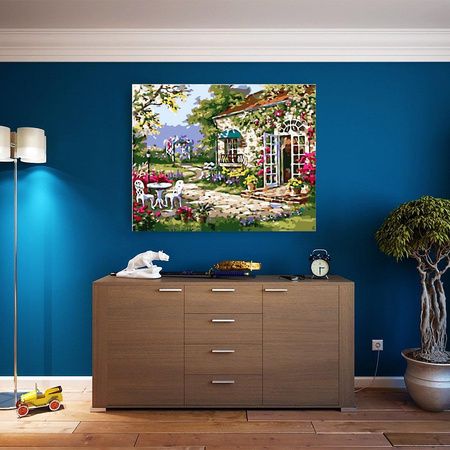 Chatka Obraz Do Malowania Po Numerach