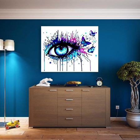 Akwarela oko Obraz Do Malowania Po Numerach