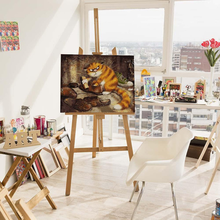 Zmuszony do pracy Malowanie po numerach