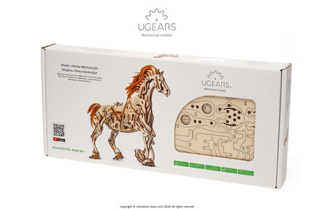 Koń-mechanoid Model mechaniczny do składania
