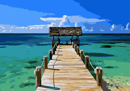 Niezapomniane wakacje Malowanie Po Numerach