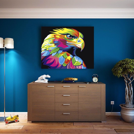 Tęczowy orzeł Malowanie Po Numerach