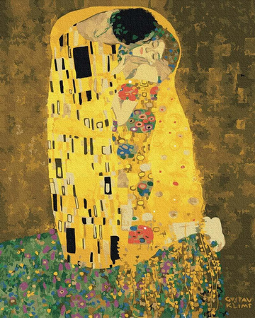 Pocałunek (Gustav Klimt) Obraz Po Numerach Bez Ramy