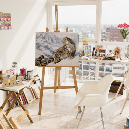 Pantera Śnieżna - Irbis Malowanie Po Numerach