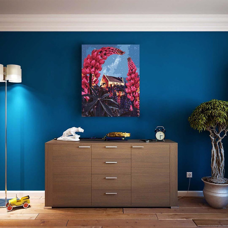 Kwitnąc pod niebem 40x50 Malowanie po numerach