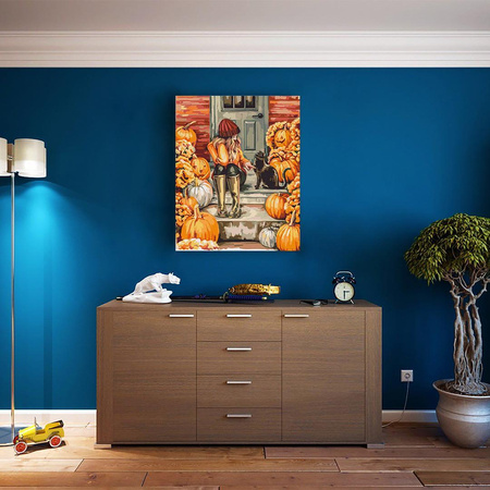 Jesień na wyciągnięcie ręki Obraz Do Malowania Po Numerach