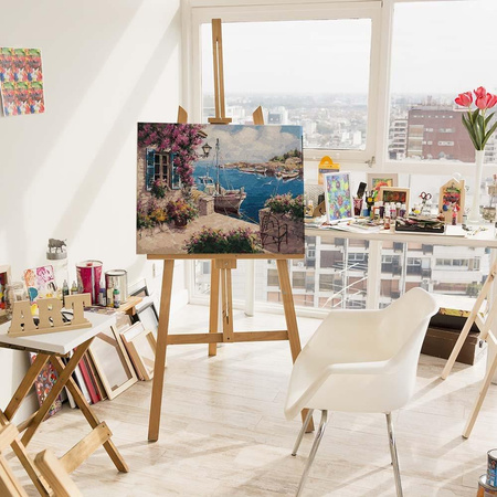 Dom na molo Malowanie po numerach