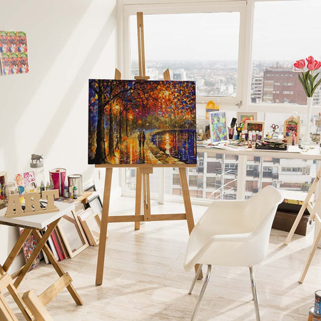 Spacer pod latarniami Malowanie Po Numerach