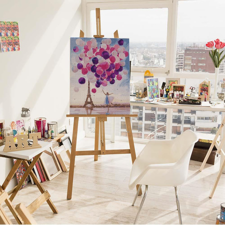 Uniesiona w powietrzu 40x50 Malowanie po numerach