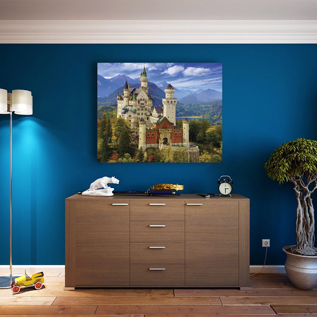 Zamek Neuschwanstein 40x30cm Diamond Painting Mozaika