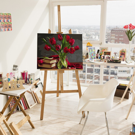 Bukiet tulipanów Malowanie Po Numerach