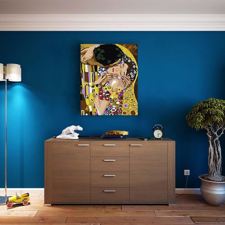 Pocałunek (Gustav Klimt) Malowanie Po Numerach