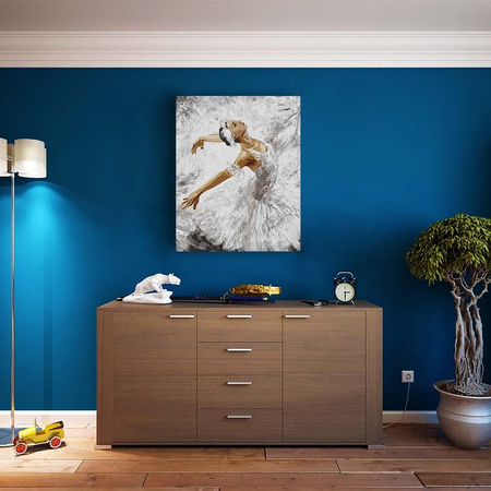 Biały łabędź Malowanie Po Numerach