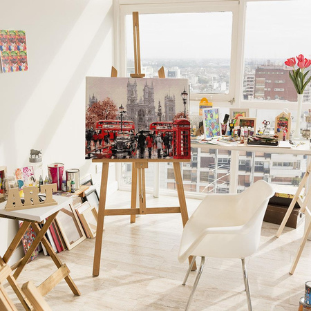 Deszczowy Londyn Malowanie po numerach